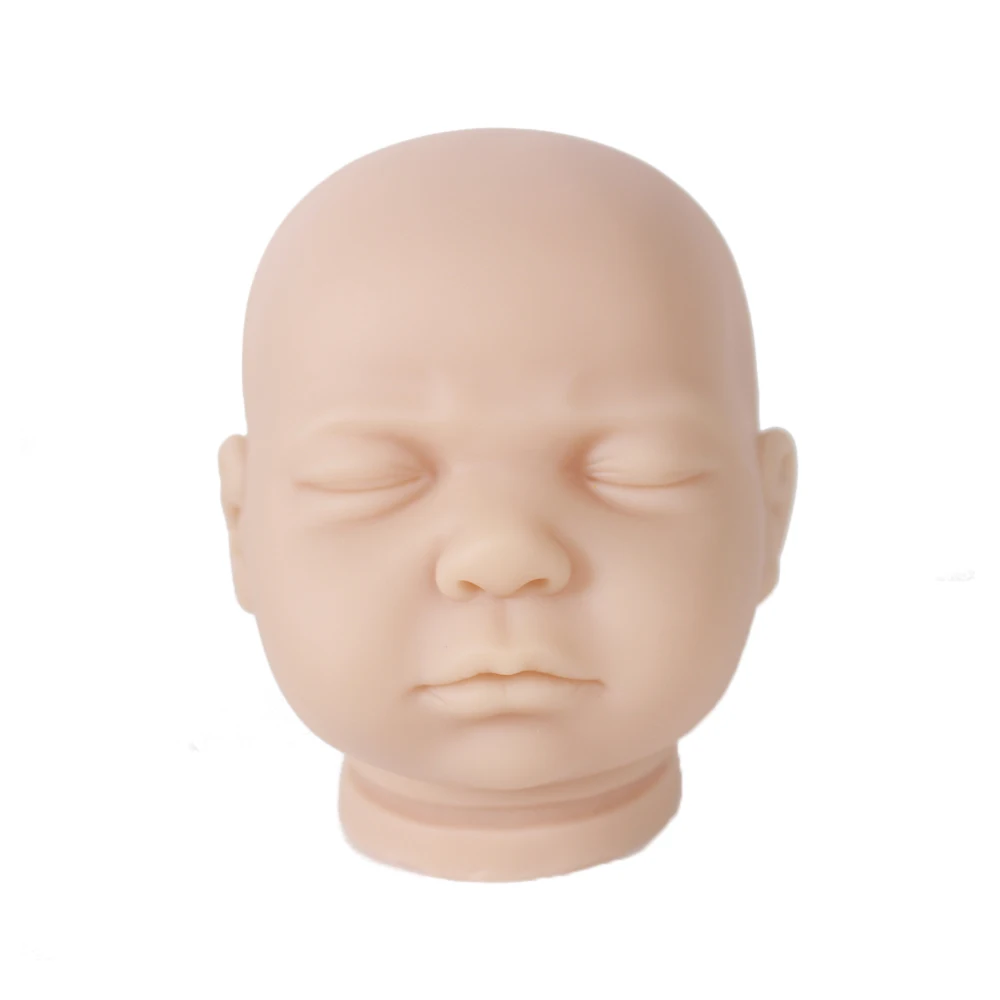 Закрытые глаза силиконовые Reborn Baby DIY куклы наборы 22 дюймов реалистичные BeBe