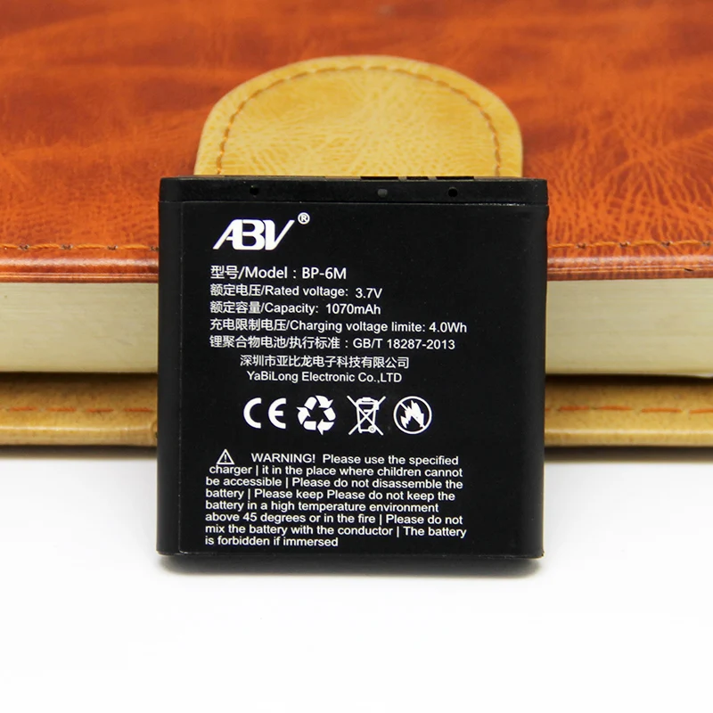 BP-6M Original Mobile Phone Battery For Nokia N73 N77 N93 N93S 3250 6151 6233 6280 6290 9300 High Battery (9)