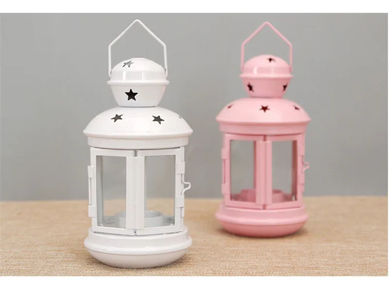 Европейский Свадебный декор металлический фонарь Железный подсвечник ...