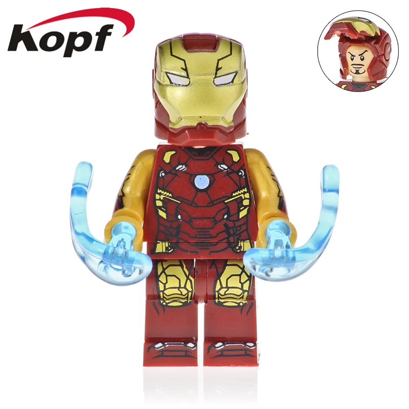 

Single Sale Building Blocks Super Heroes Bricks Iron Man War Machine Action Figures Model Bricks For Children Toys Gift XH 1213