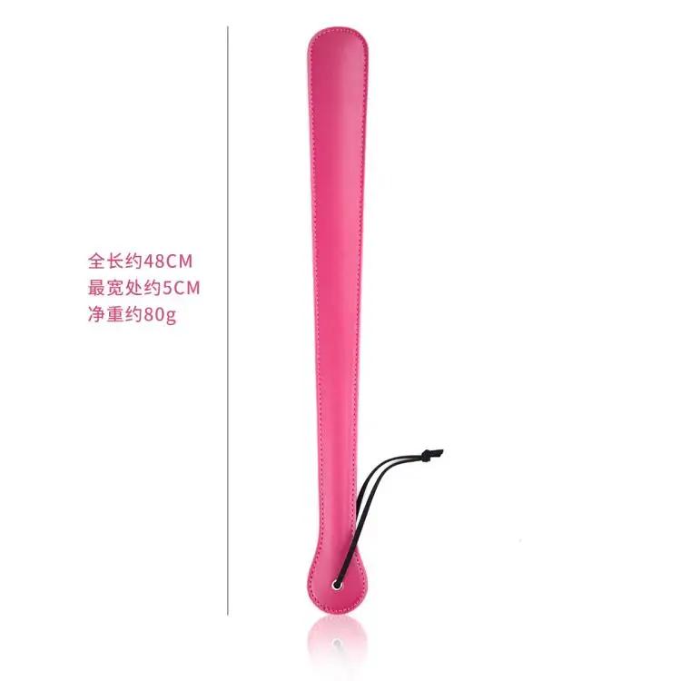 Секс игрушка 475 мм черный красный розовый блеск SM Flog Spank Paddle Beat покорный раб
