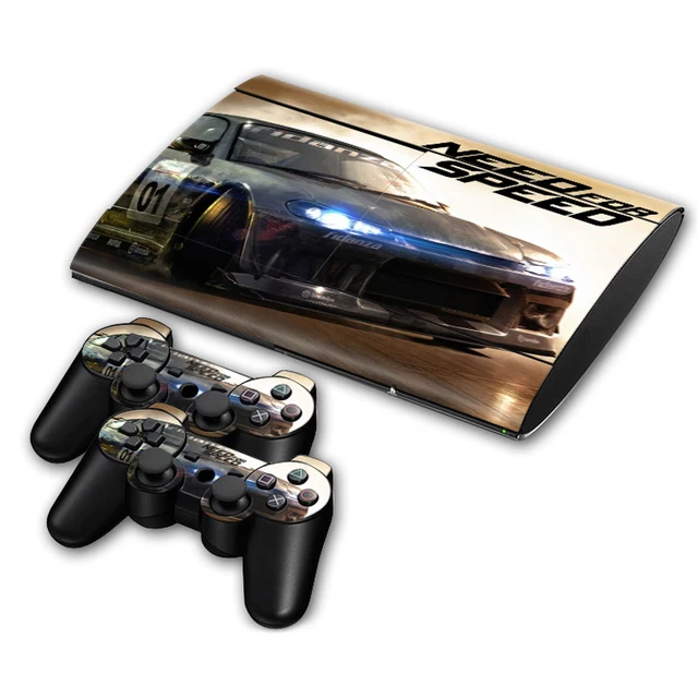 Special Price Vinyl Skin Sticker For Sony PlayStation 3 Super Slim Console and Controller Skin - Need For Speed