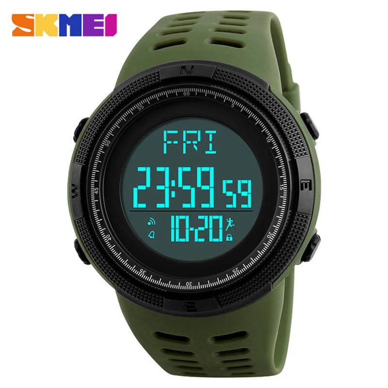 

SKMEI Casual Brand Outdoor Men Watches Digital Led Sports watch Waterproof Military Men Wristwatch Clock Male relogi masculino