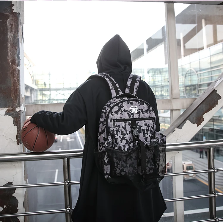 Рюкзак мужской персональный мешок большой емкости высокий школьный Баскетбол футбольная сетка сумка тренировочная сумка модный рюкзак