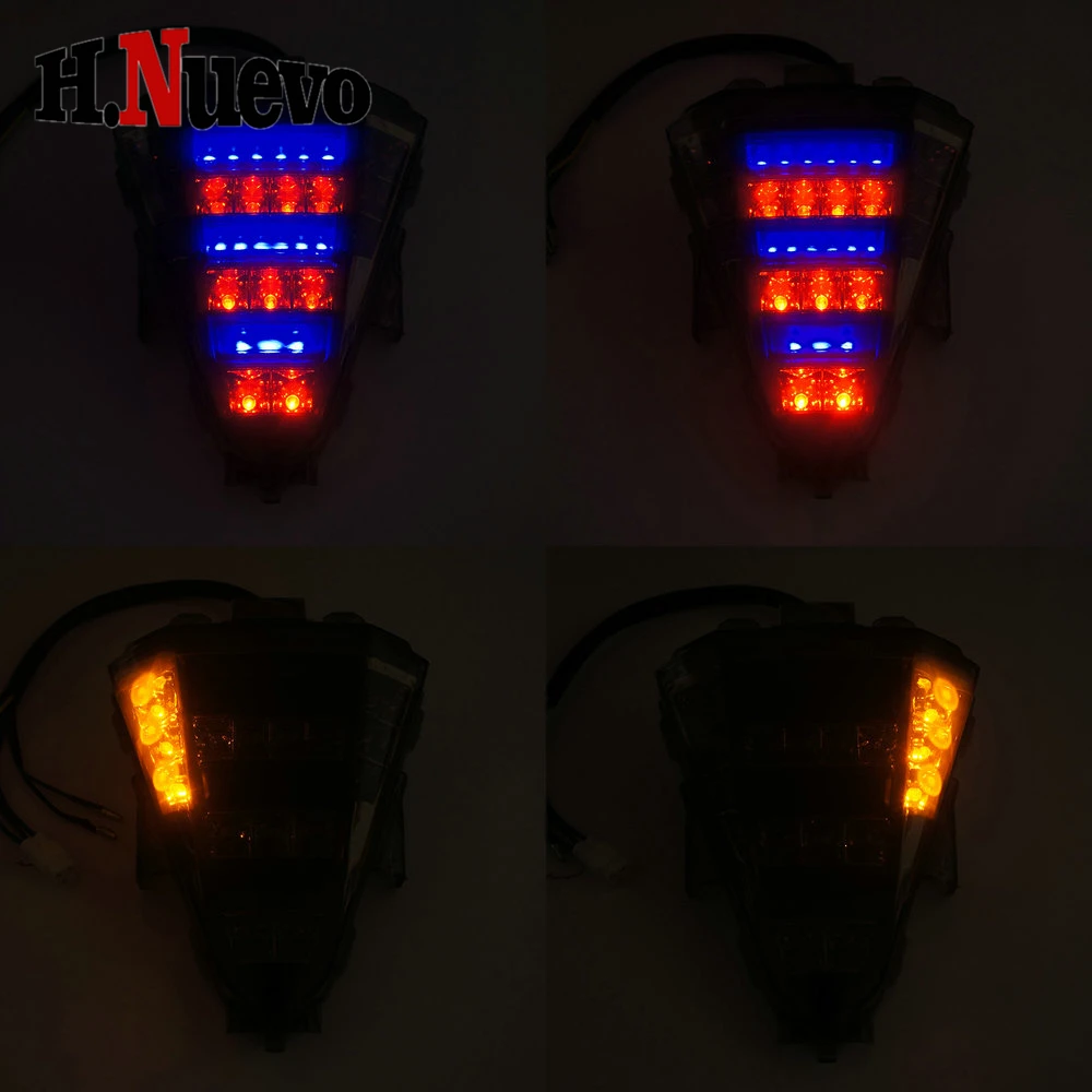 For Yamaha R15 Motorcycle LED Flasher Taillight Rear Tail Turn Signals Brake Stop Running Lights Indicator Blinker Signal Light (5)