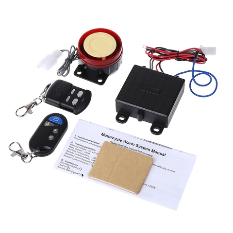 bike security alarm system price
