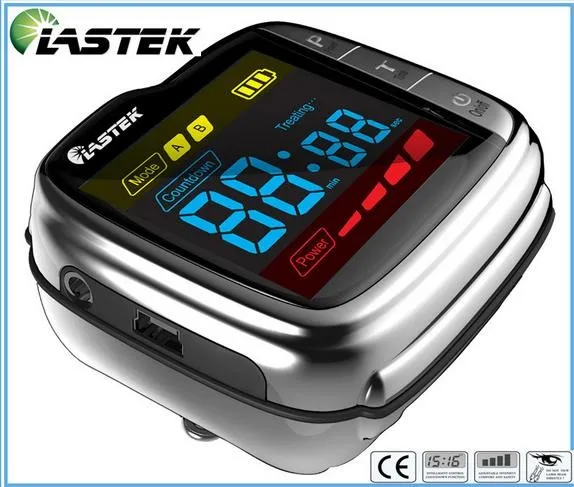 NEW TYPE LLLT soft laser therapy wrist watch for high cholesterol with factory