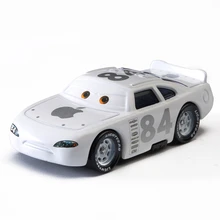 Disney Pixar Cars 2 3 ролевые белые яблоки № 84 Молния Маккуин Джексон шторм матер 1:55 литой под давлением металлический сплав модель автомобиля игрушка в подарок