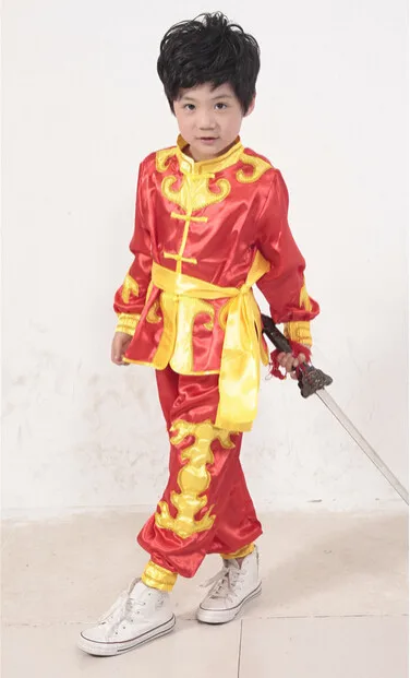 Kung fu uniform kungfu clothes for boy-10