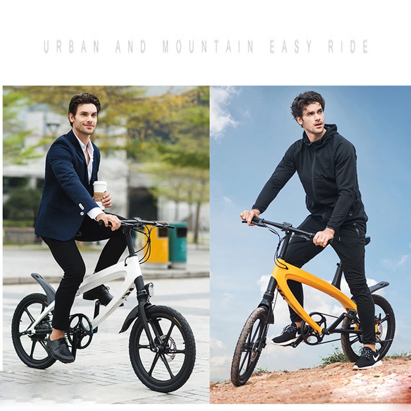 Clearance Electric Bike 36V 250w Cycle 5.4AH  Lithium Battery Electric Bicycle Front and Back Disc Brake Ebike With Bluetooth Speaker 3