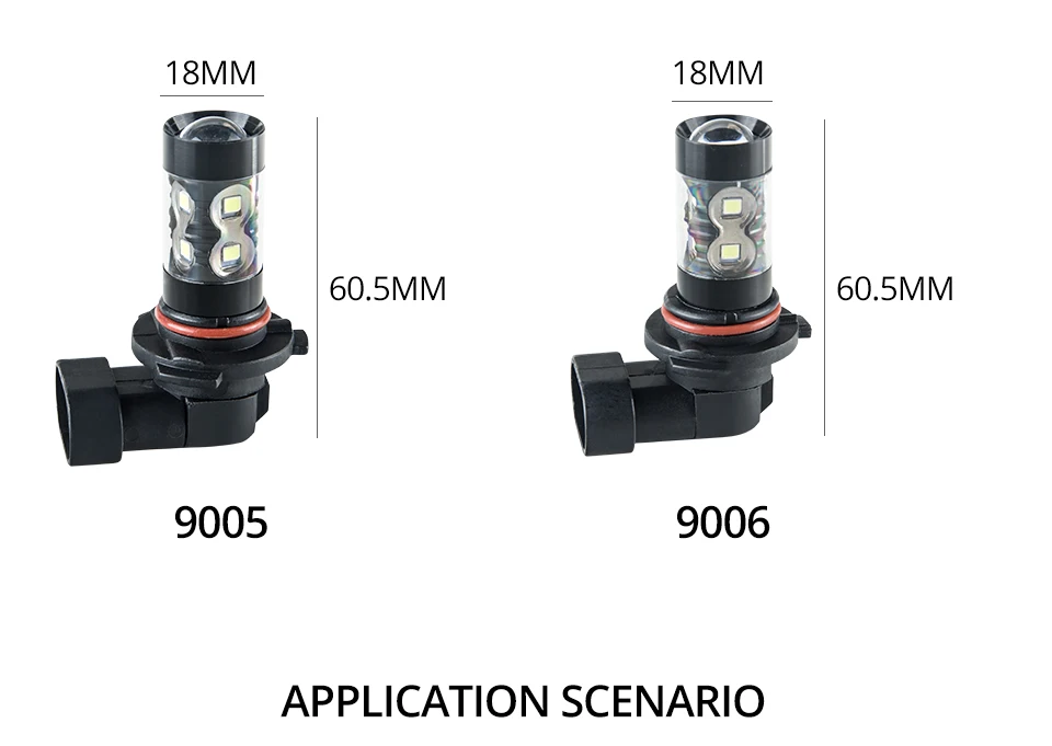 Led H7 H11 H8 H9 Car Lamp Bulbs 1200LM 9005 Hb3 9006 Hb4 Passing Light 12V H1 H3 H10 PSX24W 6000k 8000k Led Fog Lights DRL Bulb (19)