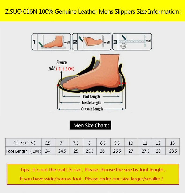 Happy Feet Slippers Size Chart