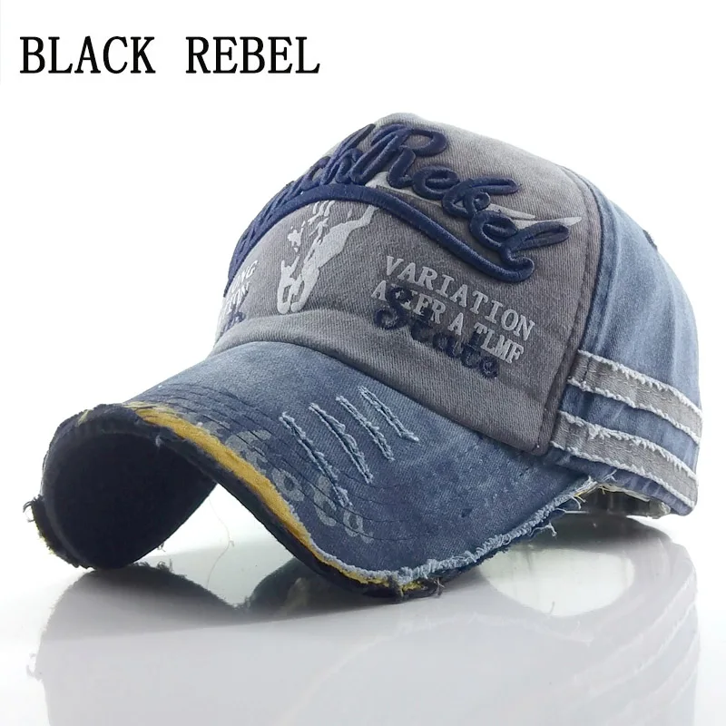 black rebel cap