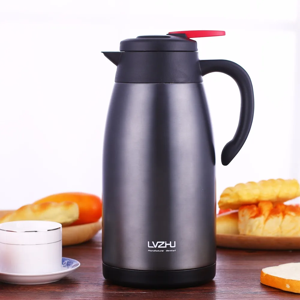 

2L Large Stainless SteelTravel kettle insulated Thermo for bottle Outdoor Thermal vacuum flask