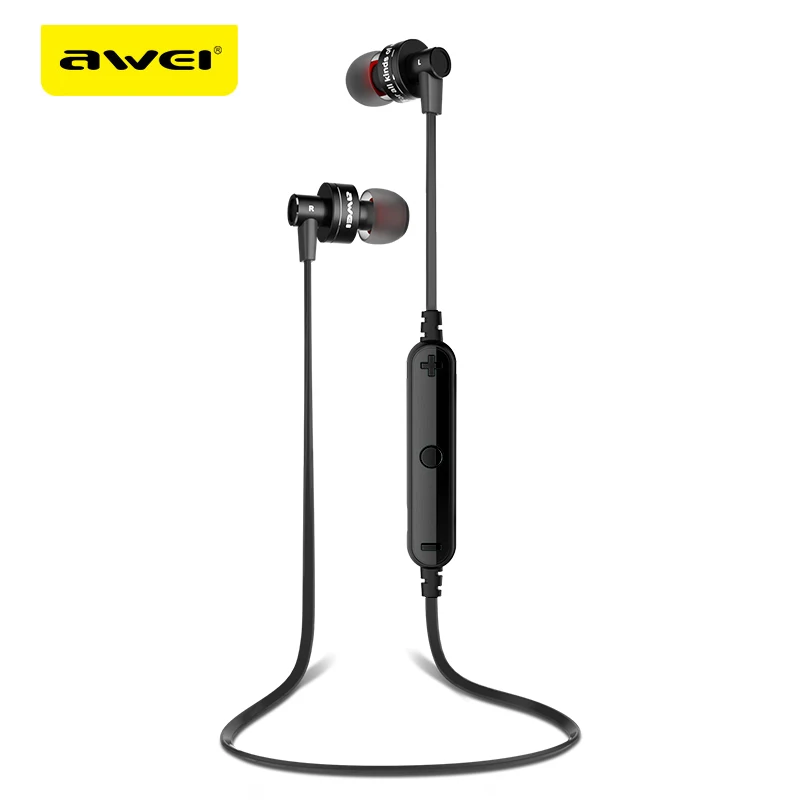 

Awei A990BL Update Version Wireless Earphone Bluetooth Headphone With Microphone Headset For Phone Bluetooth V4.1 Earbuds