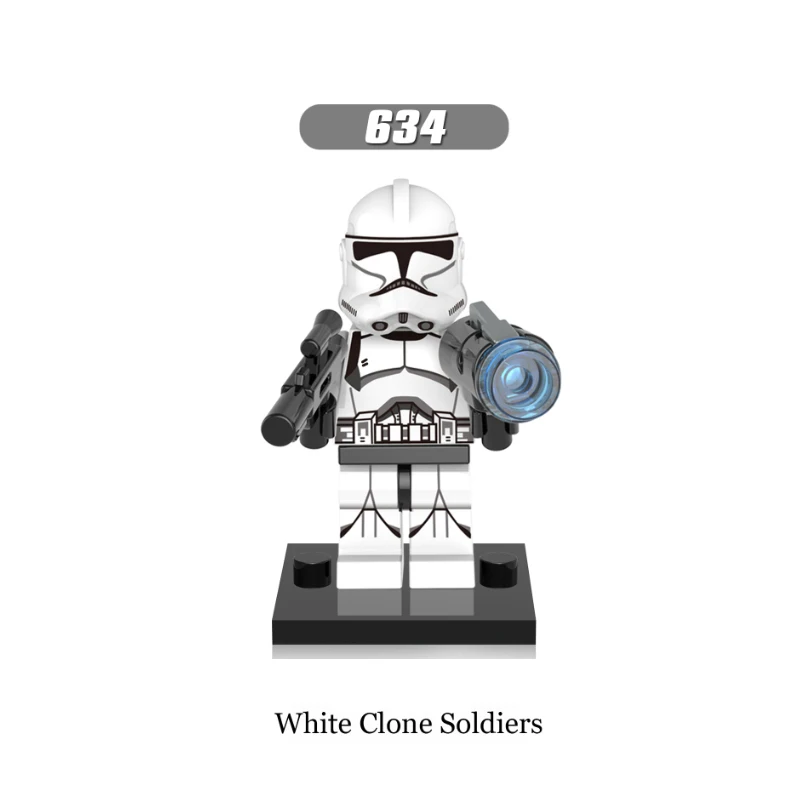 XH634-White Clone Soldiers
