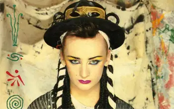 

Music CULTURE CLUB new wave pop boy george glam 4 Sizes Home Decor Canvas Poster Print