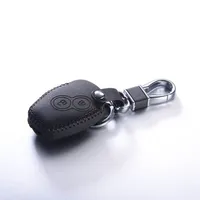 case עבור כפתורי עור מפתח Cover 2 עבור רנו קליאו קנגו 2 דאקיה לוגן Espace Sandero מגאן מודוס Case Keychain פוב Keybag סיטונאות (5)