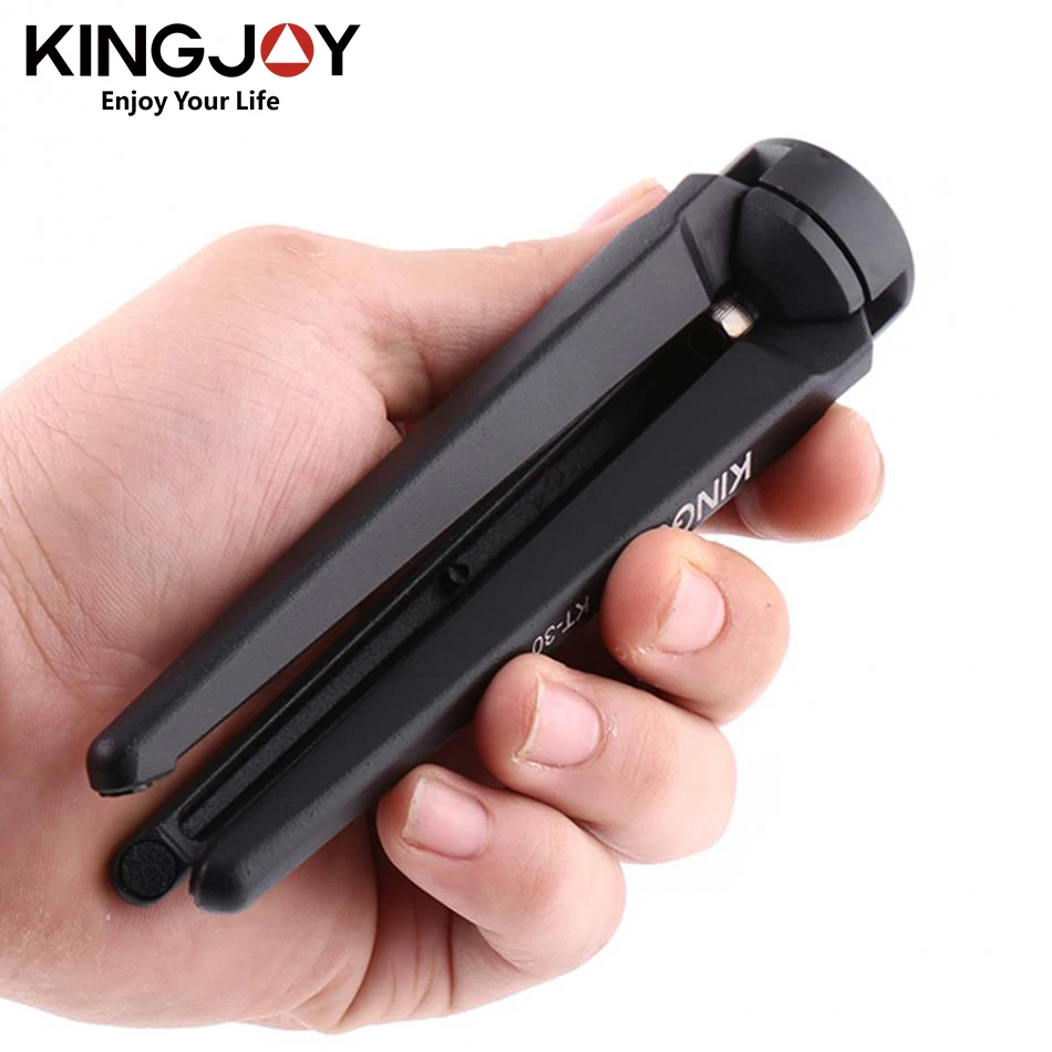 

Kingjoy Portable Aluminium Tripod Mini Tripod Head Tripod for Cameras Zhiyun Smooth 4 Smooth Q Feiyutech Vimble 2 Osmo mobile 2