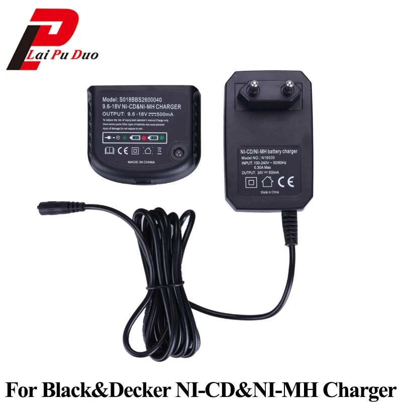 Запасное зарядное устройство для Black & Decker 9 6 V 18V A12 X HPB18 HPB14 HPB12 HPB96 OPE NI CD Ni MH|Зарядные