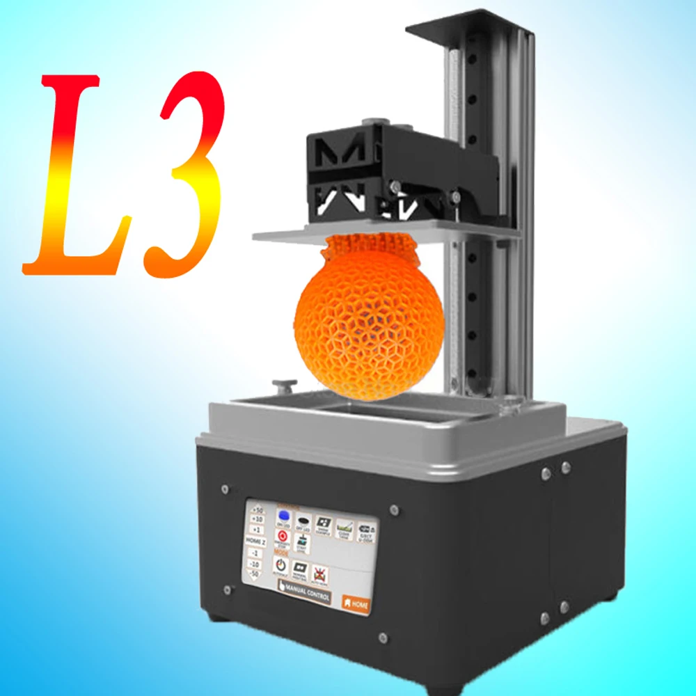 Micromake L3 wifi UV light curing SLA/LCD/DLP 3d printer high precision 2K impresora for Jewelry dentistry photon 3d printer Micromake L3 wifi UV light curing SLA/LCD/DLP 3d printer high precision 2K impresora for Jewelry dentistry photon 3d printer