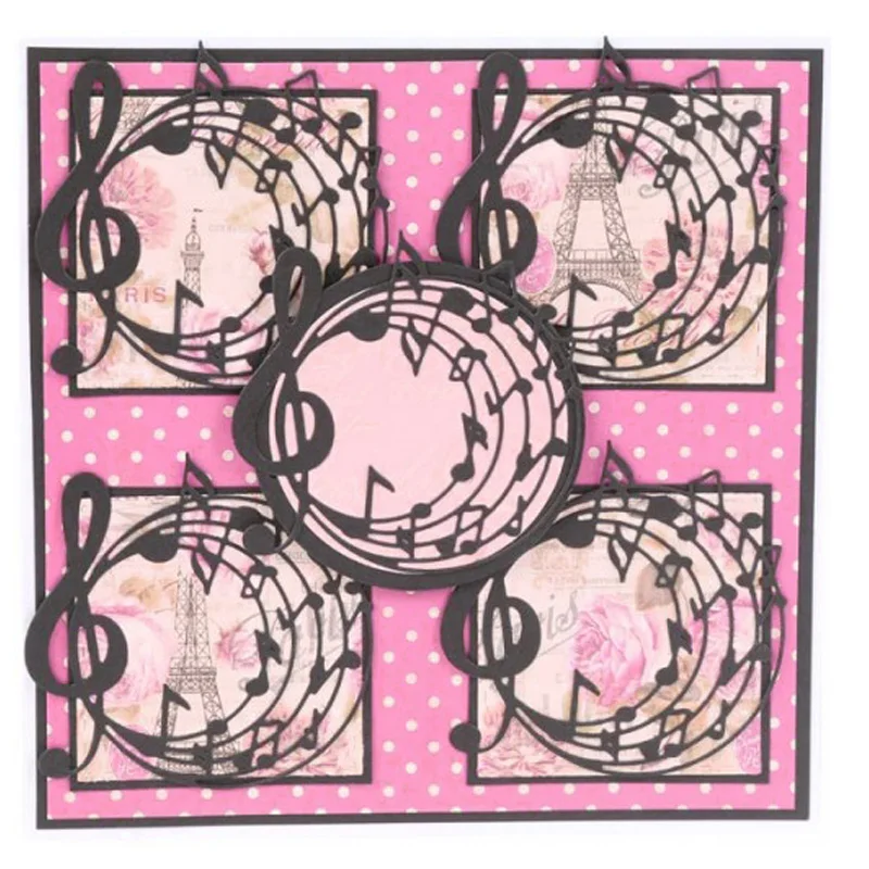 Moon Music Note Cutting Dies 01