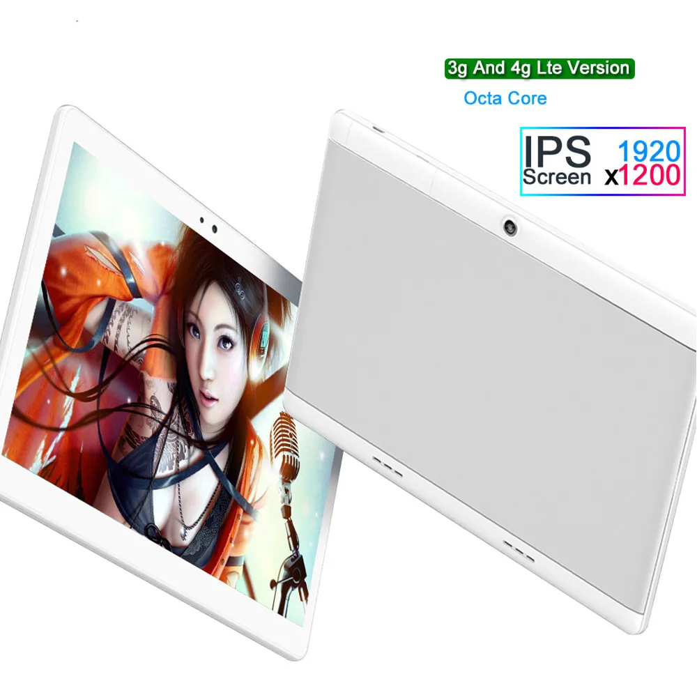 free delivery 10 inch Octa Core 4G LTE smartphone Tablet pc 4G RAM 64G ROM 1920