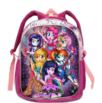 

Pony School Bag for kids teenager girls Big Pupil Unicorn Studenr book bags Casual Travel bagpack day pack