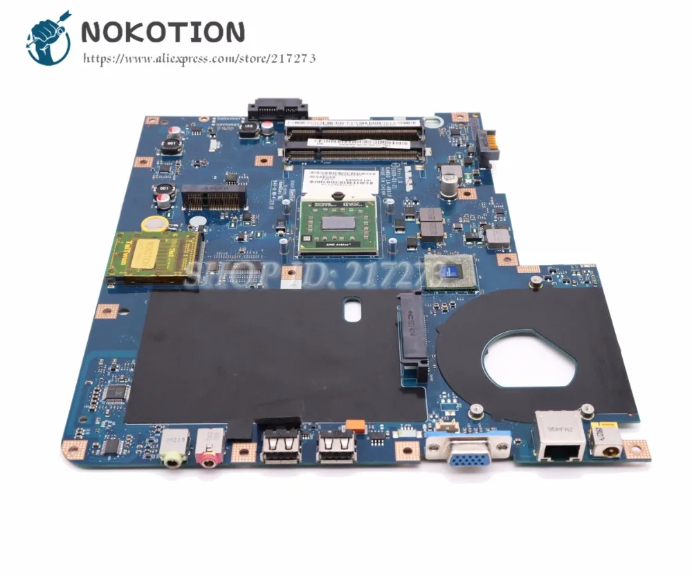 NOKOTION для acer aspire E625 5516 5517 5532 материнская плата для ноутбука KAWG0 LA-4861P MBN3602001 основная плата разъем S1 Бесплатный процессор