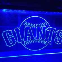 LD142-SF-гиганты светодиодный неоновый Световой значок для домашнего декора