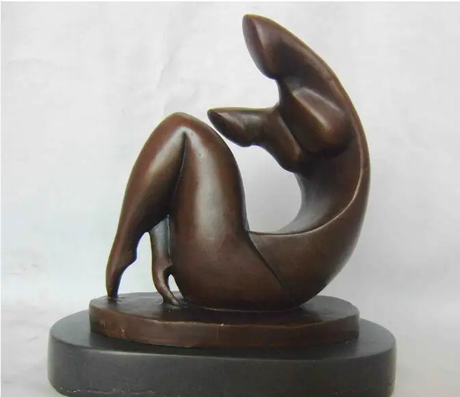 

free abstract beauty bronze bronze crafts ornaments home decoration figure statue fast