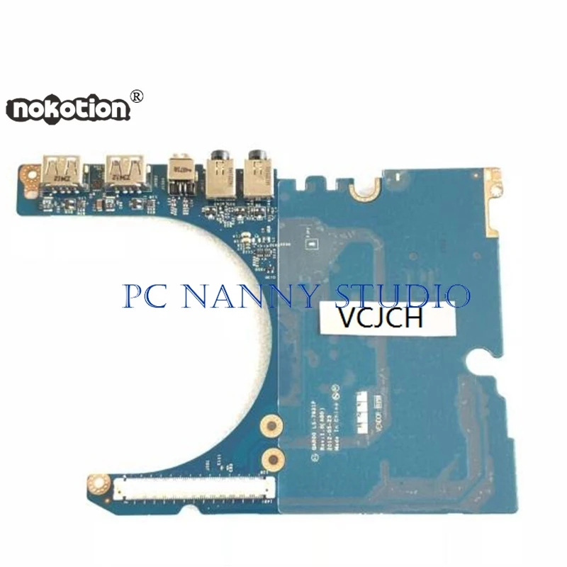 NOKOTION для Dell Precision M4700 QAR00 LS-7931P Controller / Audio Jack USB Card BOARD VCJCH 0VCJCH протестирован быстрая