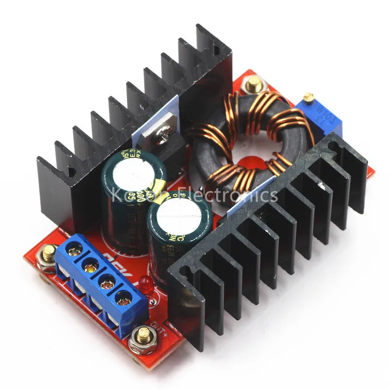 

1pcs 150W DC-DC Boost Converter 10-32V to 12-35V Step Up Charger Power Module