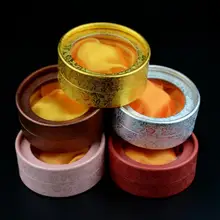 Отправка ems круглая бумага коробка для браслетов Ювелирная Подарочная коробка браслет упаковочные коробки многоцветные Чехлы для хранения часов