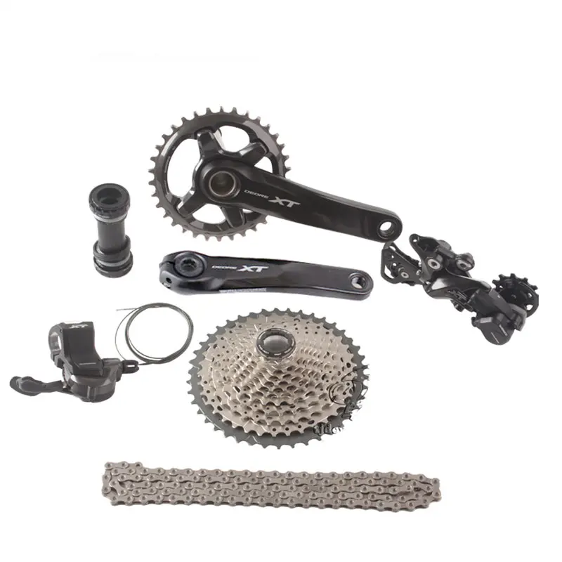 SHIMANO DEORE XT M8000 1x11 Speed 11 40T 11 42T 11 46T MTB Groupset Bicycle Kit Shifter Lever 