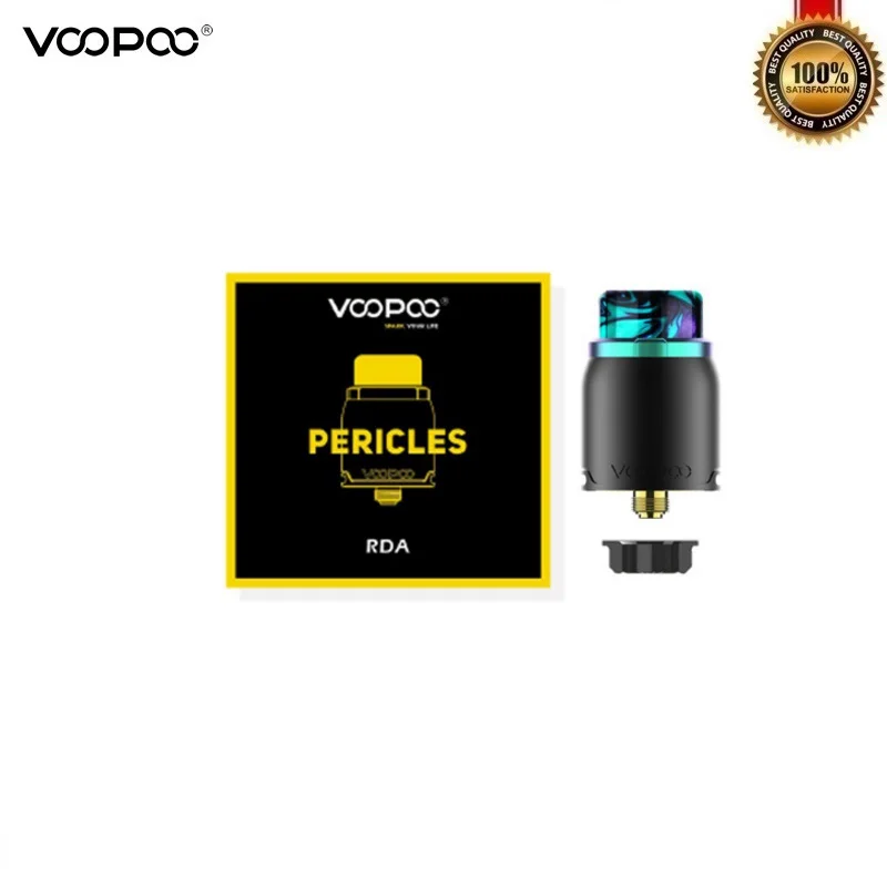 Оригинальный Voopoo Pericles 24 2 мм RDA Vape танк атомайзер для электронных сигарет Fit VOOPOO 157 W