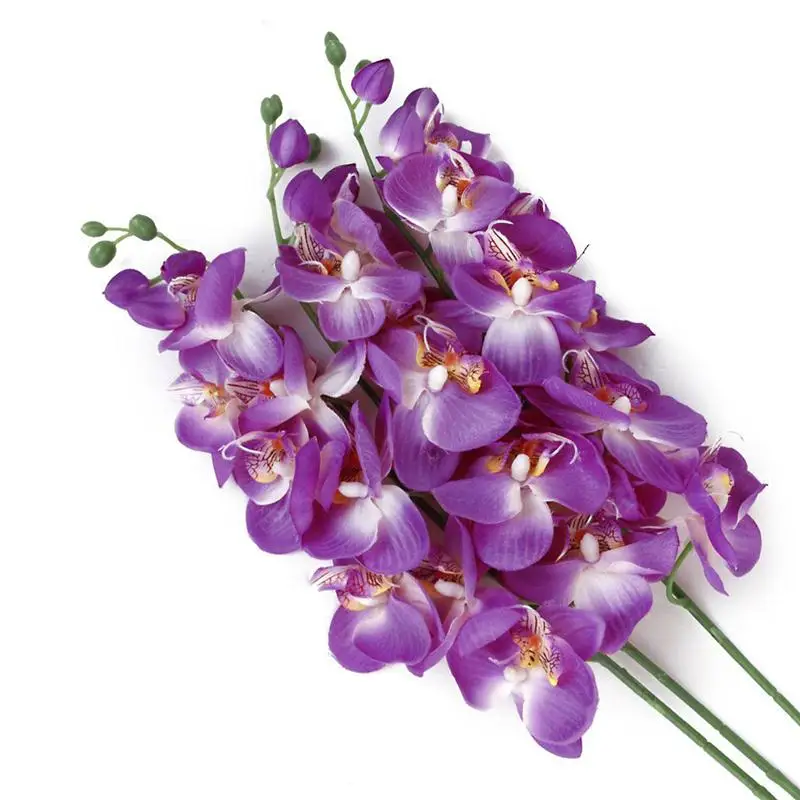 

Artificial Butterfly Orchid Flower Plant Artificial Flower Wedding Decoration Wreaths Wedding Car Decoration Spring Decoration