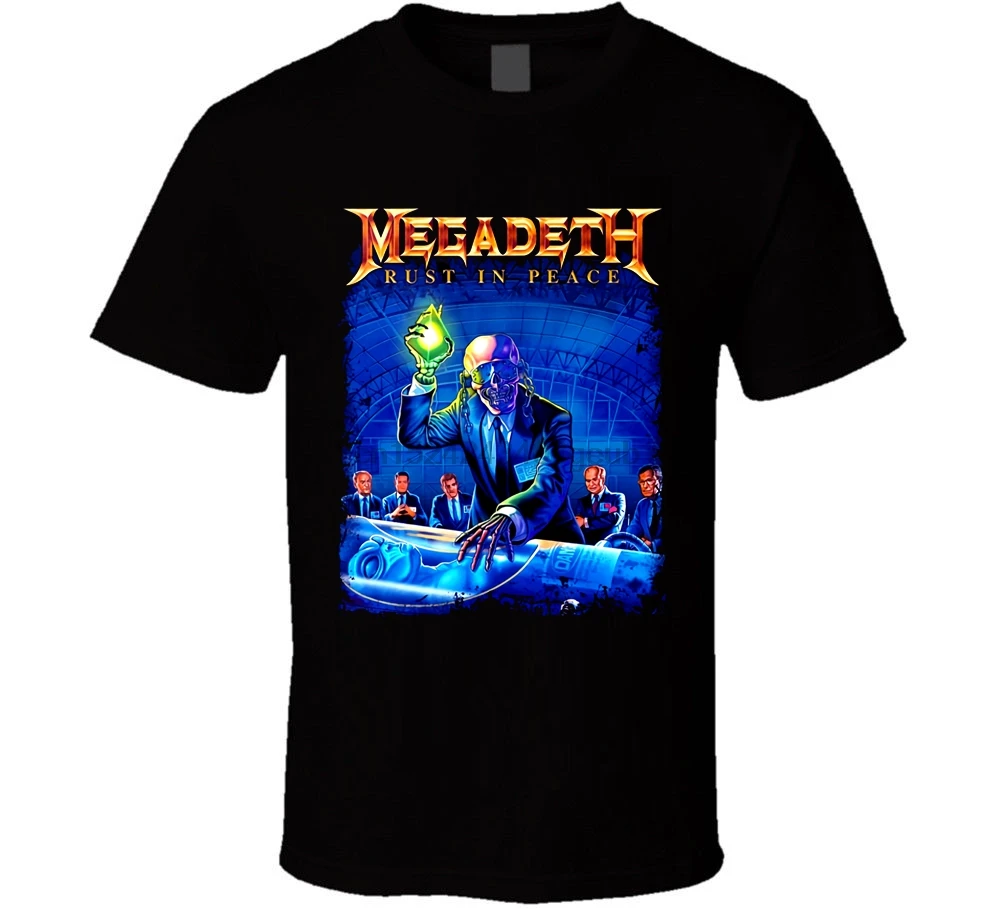 This Brand New Megadeath T Shirt with a Rust In Peace M-234XL M494 | Мужская одежда