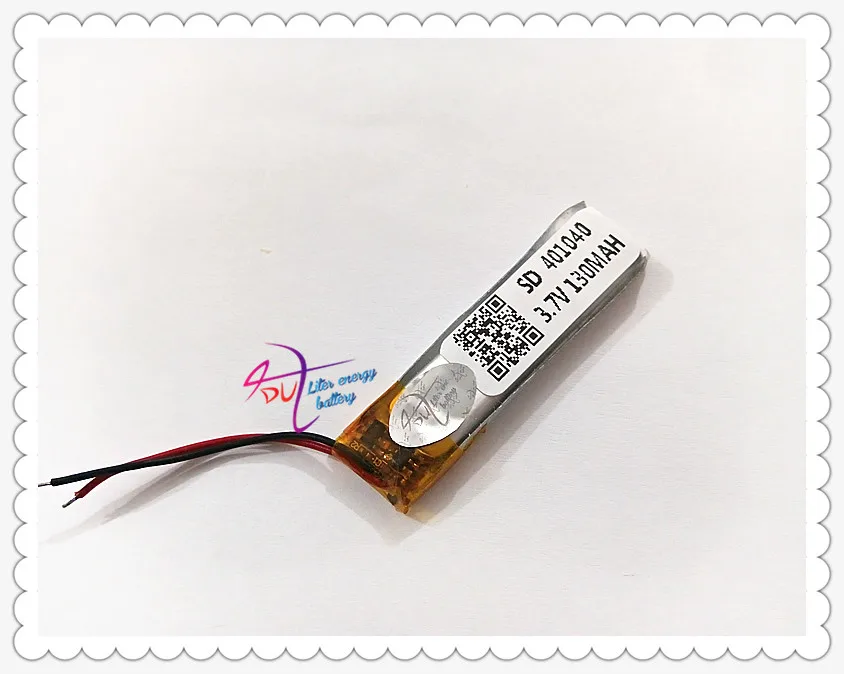 

3.7v lithium battery Liter energy bsttery 401040 130mah recording pen wireless earphone point reading pen 041040