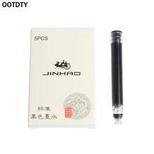 5 шт. Чернильное Jinhao картриджи перьевая ручка заправка в черный/синий пишущий инструмент канцелярские товары офисные школьные принадлежности