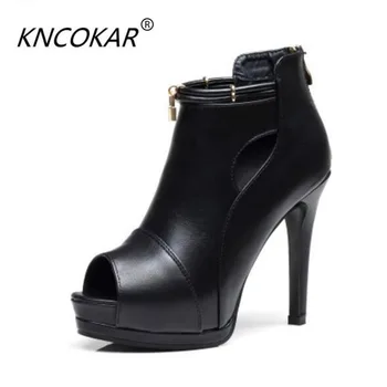 

KNCOKAR In 2018 the new products will be made out of deep-mouth and water-resistant platform fish-mouth shoes