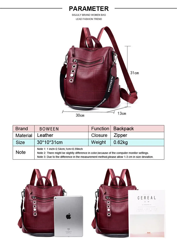 Дизайнерские рюкзаки, женский кожаный рюкзак, женские школьные сумки для девочек-подростков, черный мягкий рюкзак, сумка