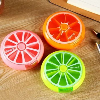

Portable Rotating 7 Day Weekly Pill Medicine Tablet Holder Storage Case Box Dispense
