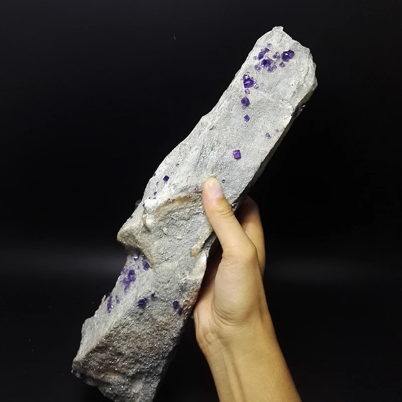 

2835g NATURAL Stones and Minerals Rock PURPLE FLUORITE Crystal RARE ORE UNIQUE Specimens CHINA
