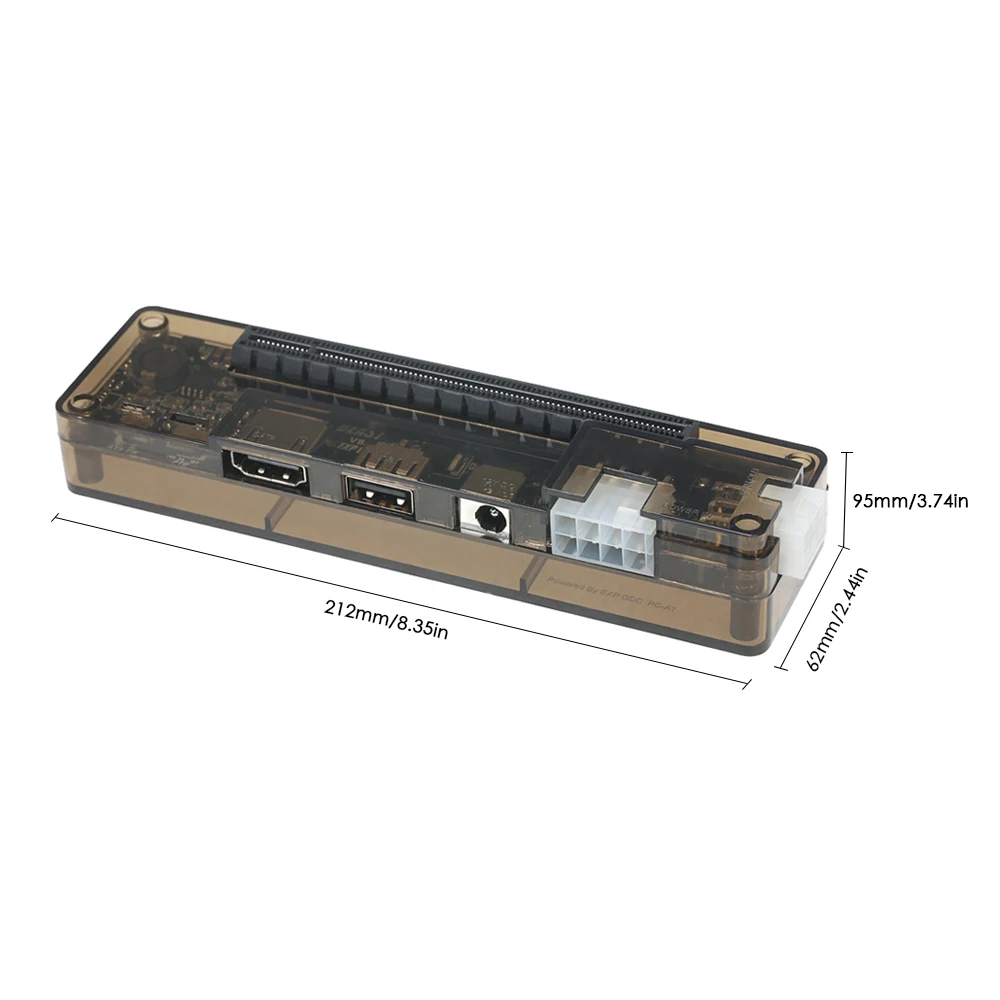 Внешняя независимая видеокарта для ноутбука мини PCI E / NGFF M.2 A/E key/Expresscard версия V8.0