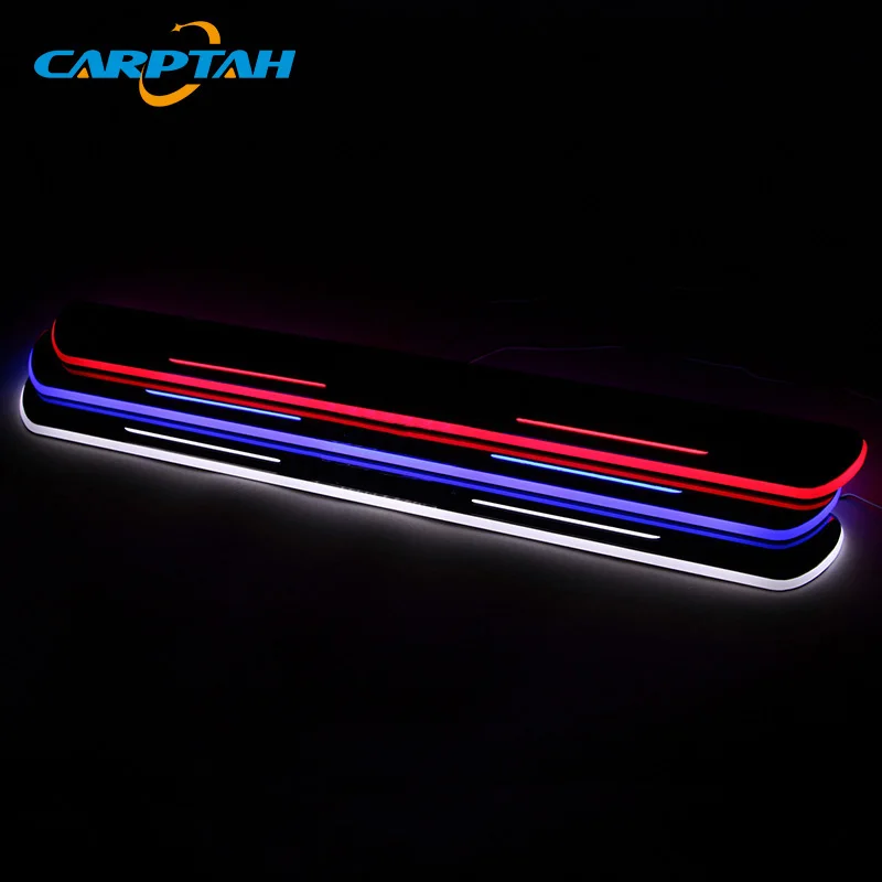 Carptah Trim Pedal Car Exterior Parts Led Door Sill Scuff