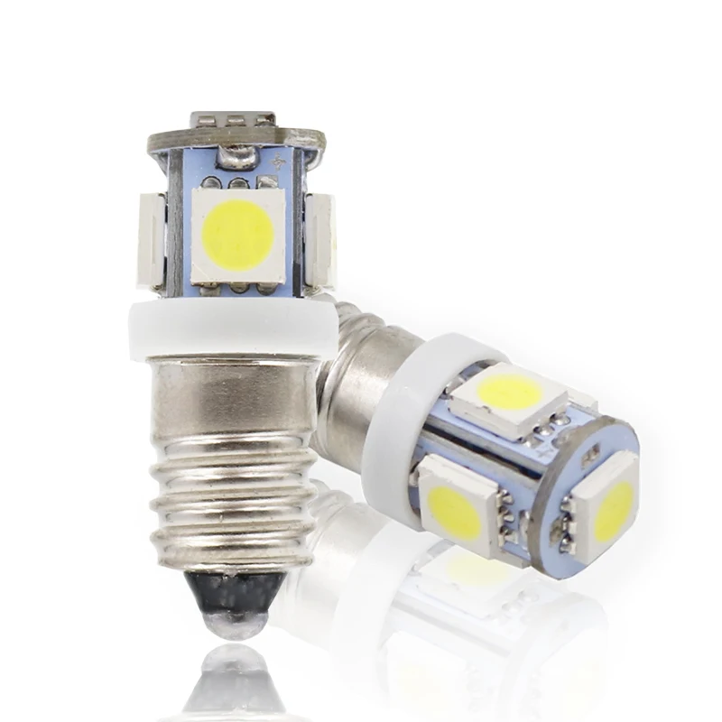 E10 Led Bulb Indicator Car Interio Light Super Bright Auto Instrument
