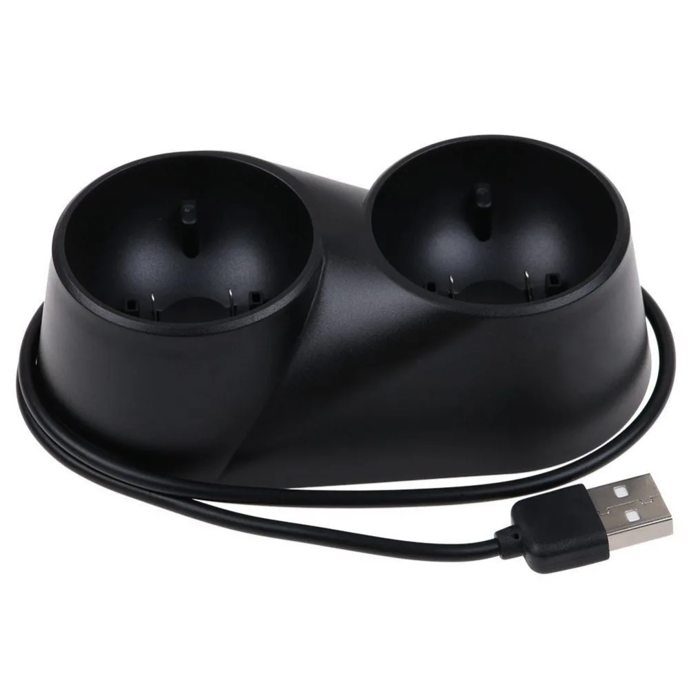 Dual USB Charging Dock Station Stand for PS4 PlayStation 4 VR PSVR Game Controller Handle Charger Cradle Bracket PS | Электроника