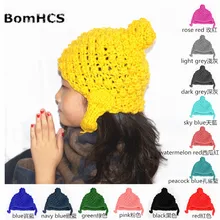 BomHCS Maitreya Будда модельная шапочка Забавный подарок вязаная шапка ручной работы Зимняя Толстая шапка Будда Буддизм