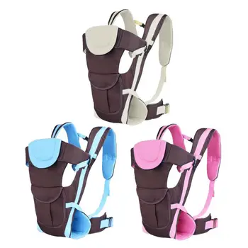 

0-30 Months Baby Carrier, Ergonomic Kids Sling Backpack Pouch Wrap Front Facing Multifunctional Infant Kangaroo Bag